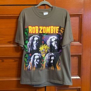 Rob Zombie Rare Vintage 2001 Band T-Shirt